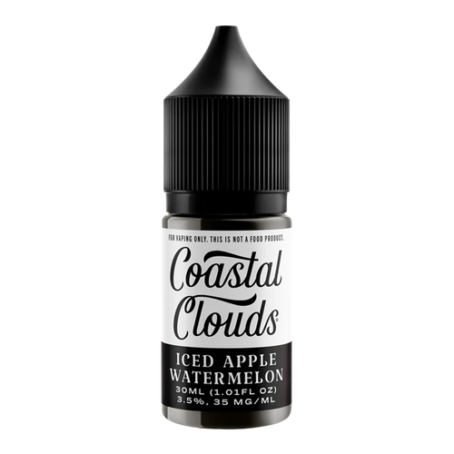 Ice Apple Watermelon - Coastal Clouds Salt Nic 30ml | Online Vape Shop
