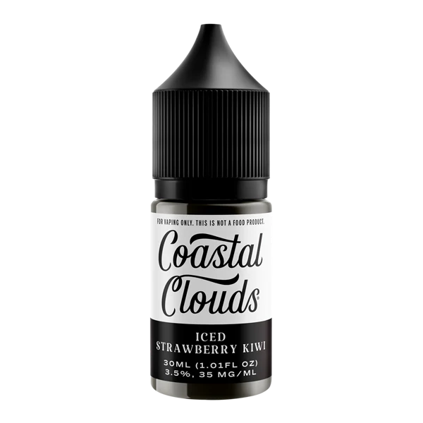 Iced Strawberry Kiwi E-Liquid - Coastal Clouds Salt Nic 30ml