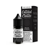 Melon Berries Coastal Clouds Salt Nic 30ml E-Liquid Packaging