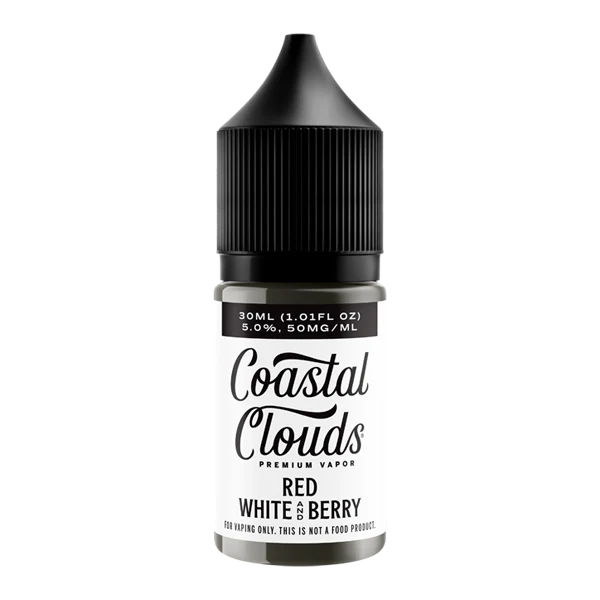 Red White and Berry E-Liquid - Coastal Clouds Salt Nic 30ml