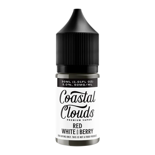 Red White and Berry - Coastal Clouds Salt Nic 30ml | Online Vape Shop