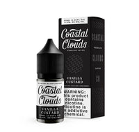 Vanilla Custard Coastal Clouds Salt Nic 30ml E-Liquid Packaging