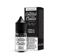 Vanilla Tobacco Coastal Clouds Salt Nic 30ml E-Liquid Packaging