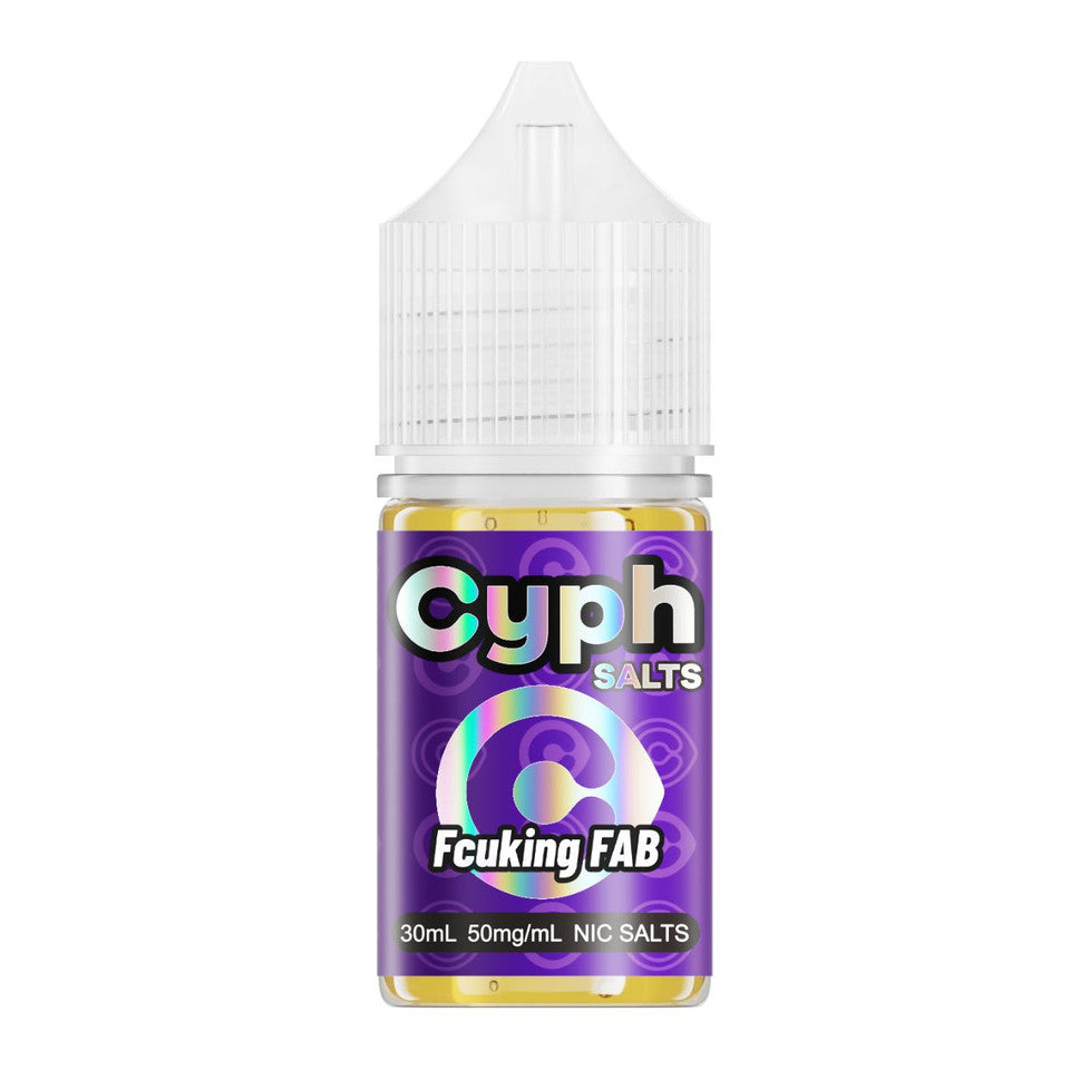Fcuking Fab - Cyph Salts 30ml Salt E-Juice (50MG) Vape Juice