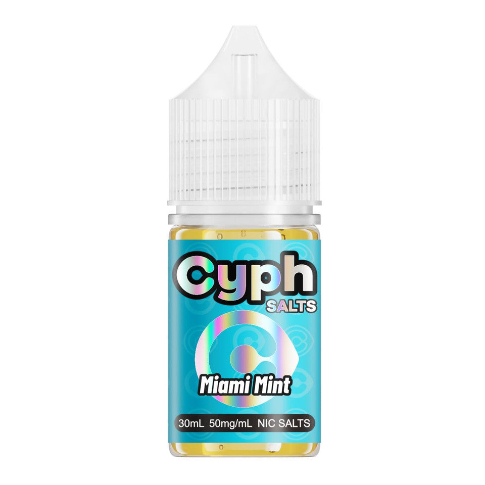 Miami Mint - Cyph Salts 30ml Salt E-Juice (50MG) Vape Juice