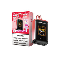 Cherry Strazz Digiflavor SKY 25K Disposable Vape Packaging 