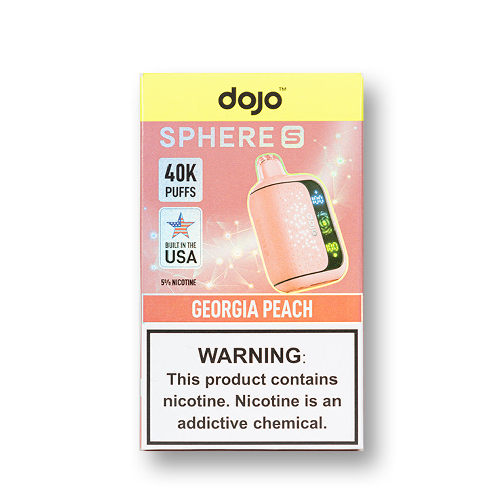 Georgia Peach - Dojo Sphere S 40K | Online Vape Shop Georgia Peach - Dojo Sphere S 40K | Online Vape Shop