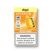 Mexico Mango Dojo Sphere S 40K disposable vape packaging
