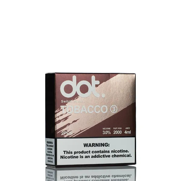 Tobacco3 - dotMod Switch By dot. Disposable 2000 Puffs Pre-Filled Pods