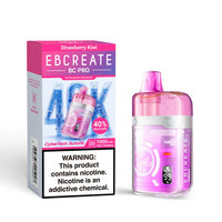 Strawberry Kiwi EBCREATE BC Pro 40K Disposable Vape Packaging 