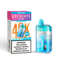 Winter Mint EBCREATE BC Pro 40K Disposable Vape Packaging 