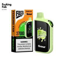 Fcuking Fab FASTA Burrst 37000 Disposable Vape Packaging 