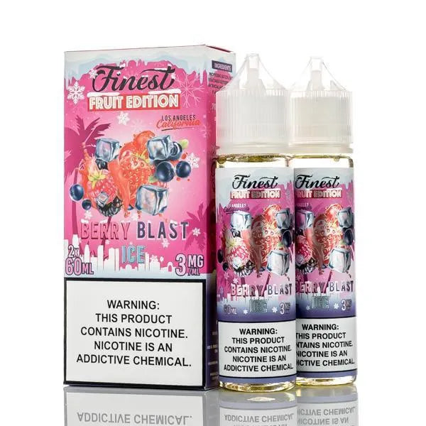 The Finest E-Liquid - Fruit Edition - Berry Blast ICE - 120ml - Black Coral