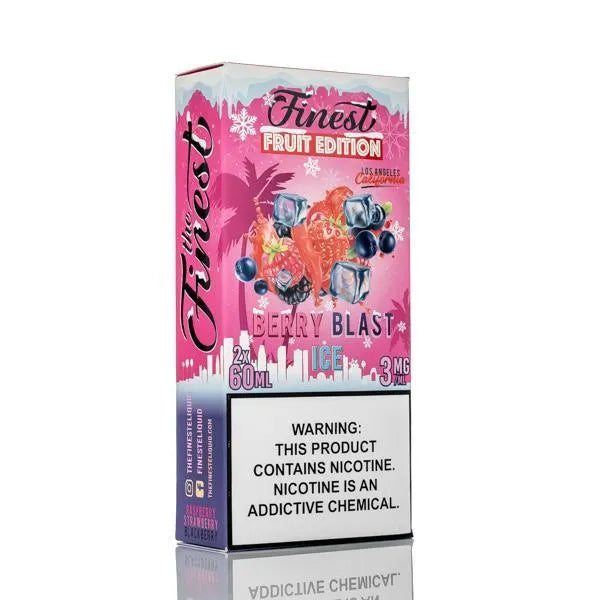 The Finest E-Liquid - Fruit Edition - Berry Blast ICE - 120ml - Black Coral