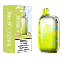 Sour Apple Watermelon Foger Bit 35K disposable vape packaging 