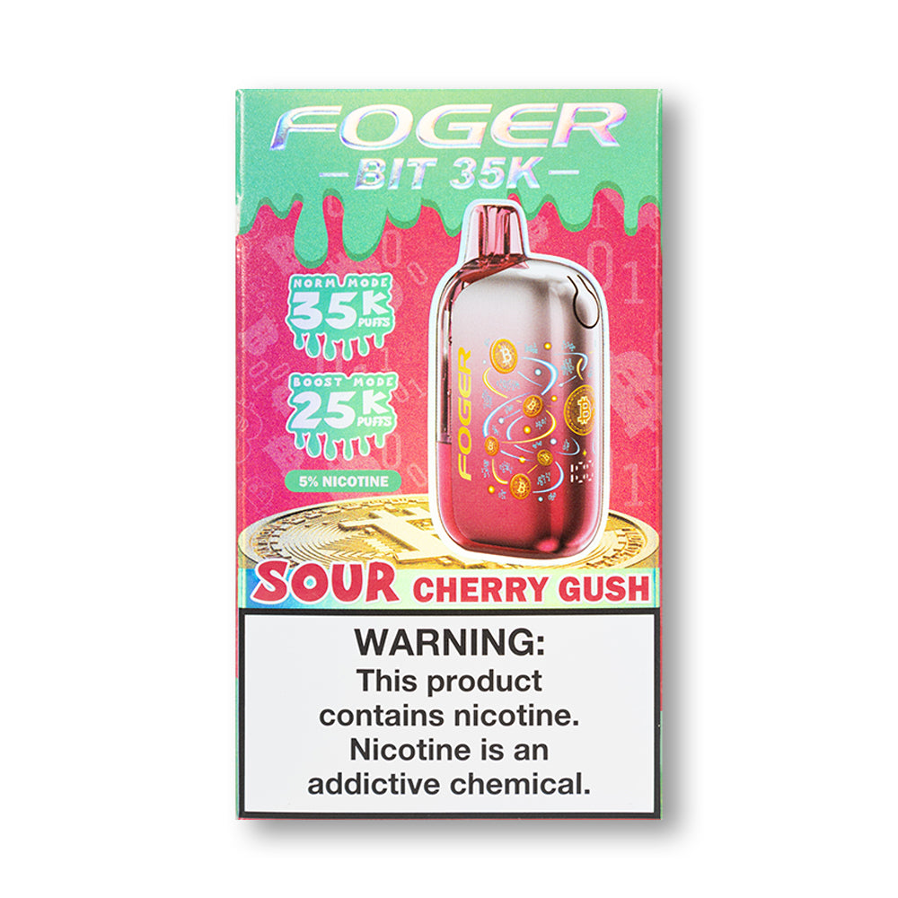 Sour Cherry Gush - Foger Bit 35K | Online Vape Shop Sour Cherry Gush - Foger Bit 35K | Online Vape Shop