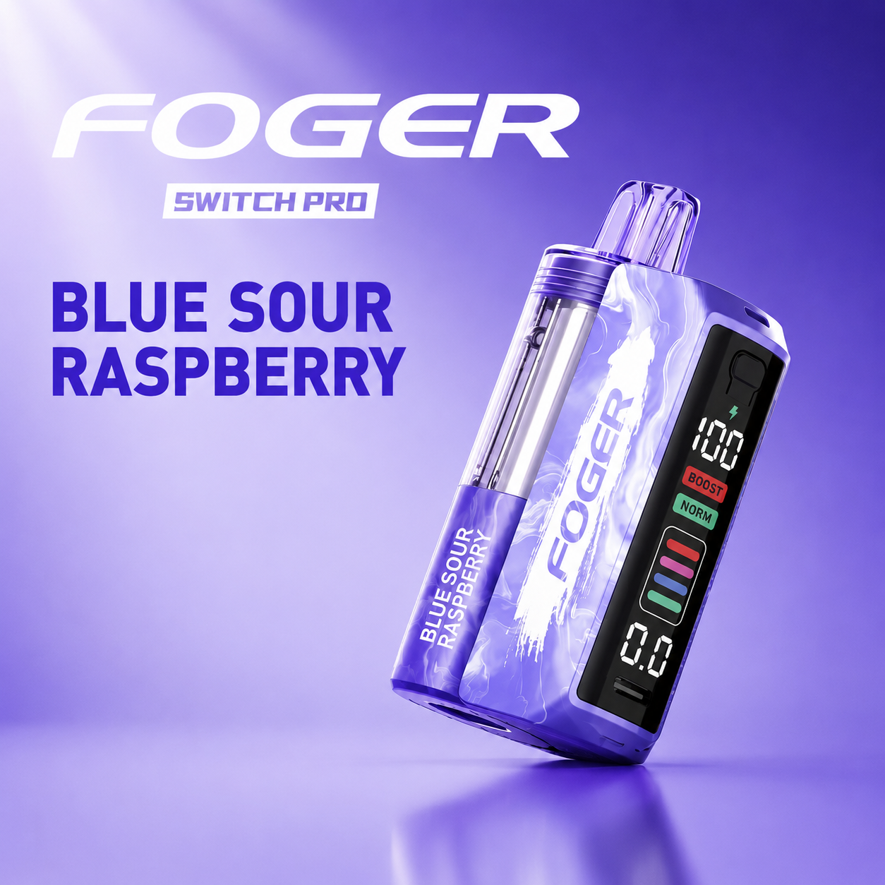Blue Sour Raspberry - Foger Switch Pro 30K Kit Disposable Vape