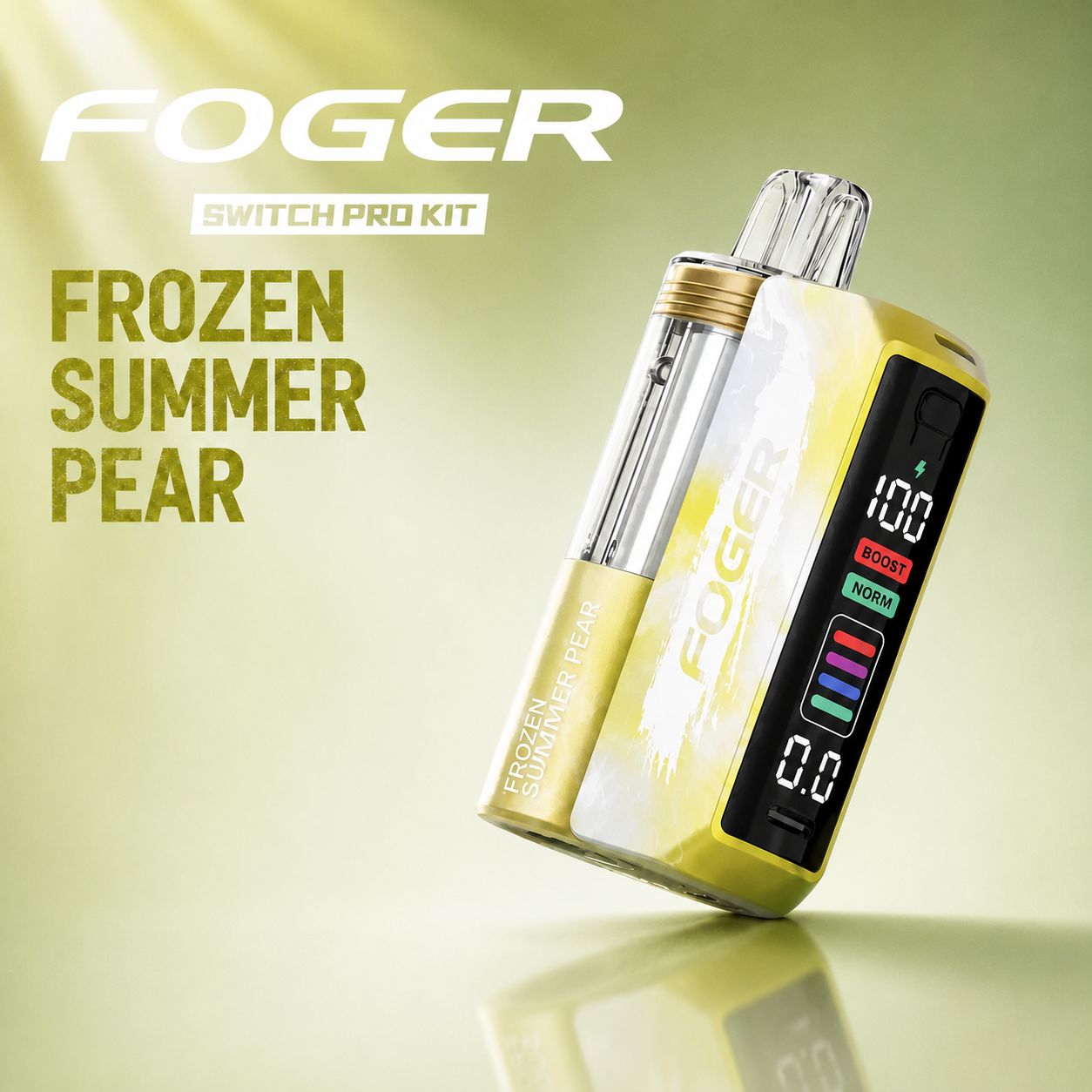 Frozen Summer Pear - Foger Switch Pro 30K Kit Disposable Vape