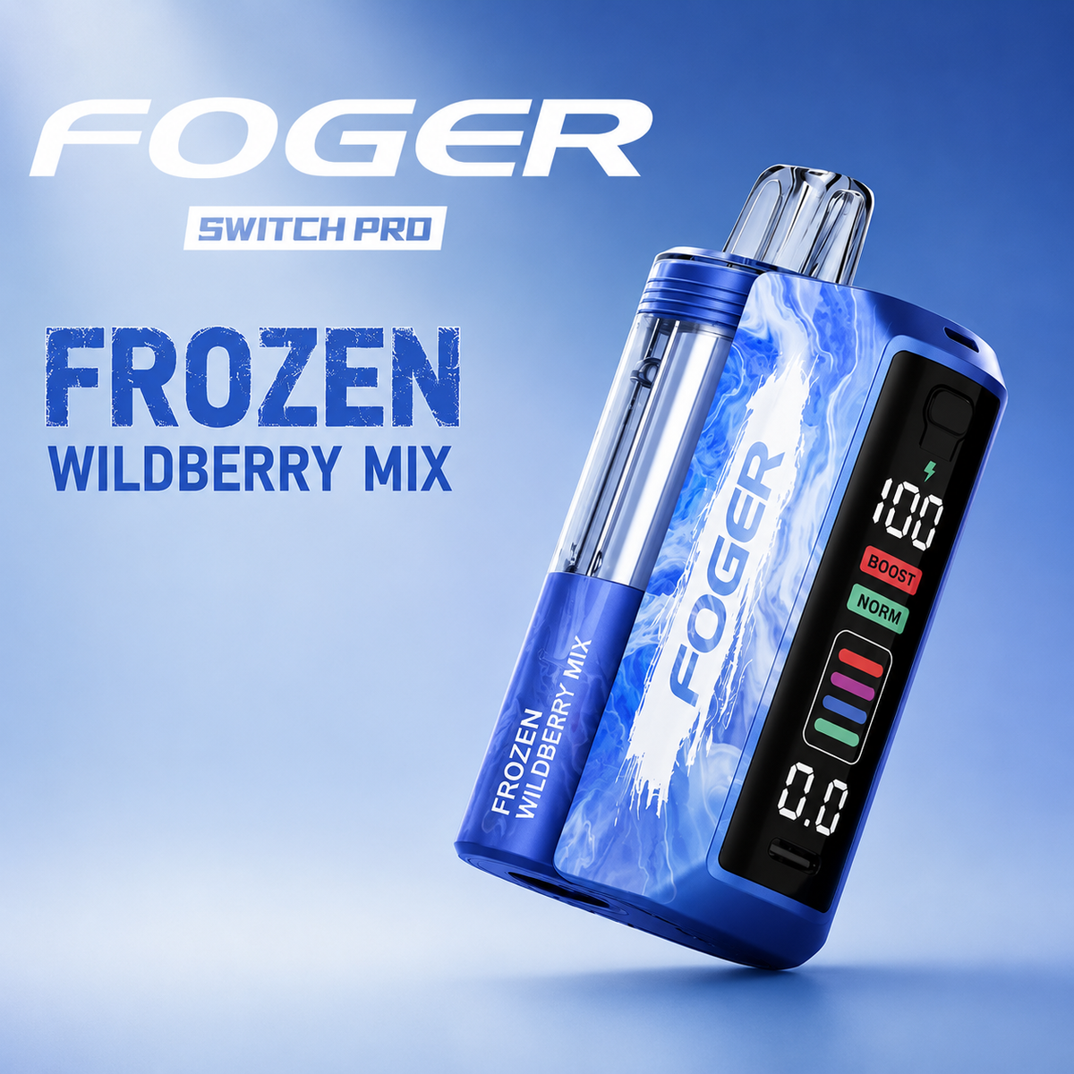 Frozen Wildberry Mix - Foger Switch Pro 30K Kit Disposable Vape