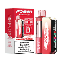 Strawberry Cupcake Foger Switch Pro 30K Kit disposable vape packaging