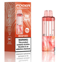 Cherry Bomb Foger Switch Pro 30K Pod disposable vape packaging