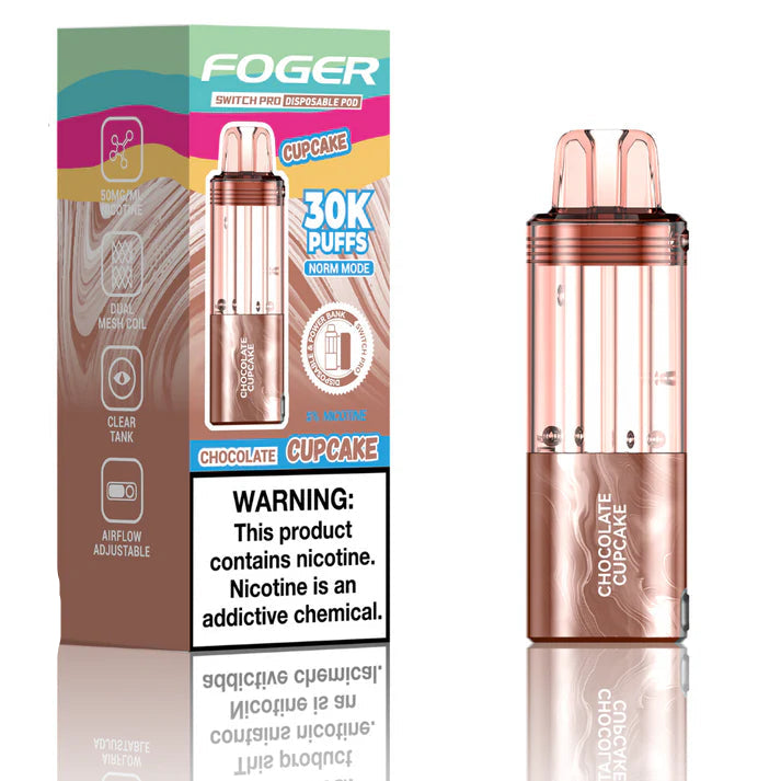 Chocolate Cupcake - Foger Switch Pro 30K Pod | Online Vape Shop Chocolate Cupcake - Foger Switch Pro 30K Pod | Online Vape Shop