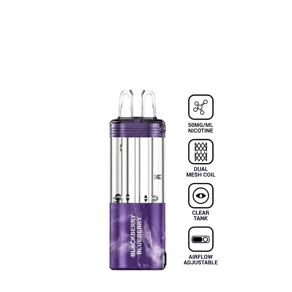 Blackberry Blueberry Disposable Vape - Foger Switch Pro 30K Pod