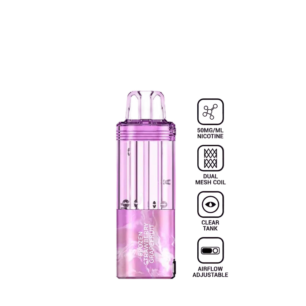 Frozen Strawberry Grapefruit Disposable Vape - Foger Switch Pro 30K Pod