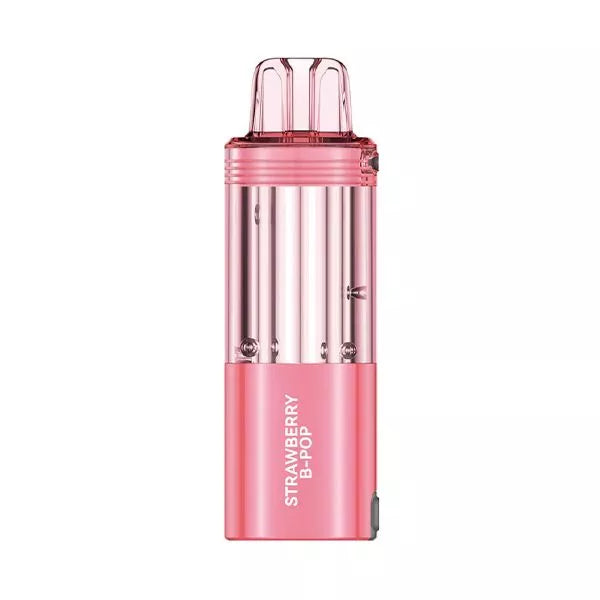 Strawberry B-Pop Disposable Vape - Foger Switch Pro 30K Pod 