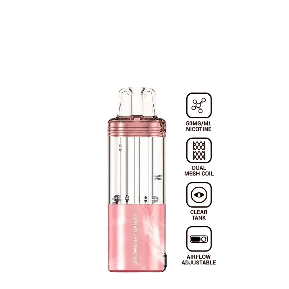 Strawberry Mango Disposable Vape - Foger Switch Pro 30K Pod