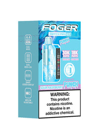 Sour Raspberry Punch Foger Switch Pro 30K Kit disposable vape packaging