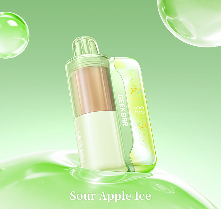 Sour Apple Ice Disposable Vape - Geek Bar Mate 60K Kit