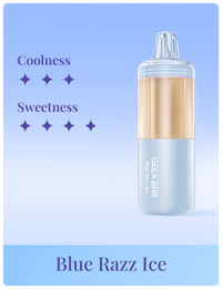 Blue Razz Ice Disposable Vape - Geek Bar Mate 60K Pod