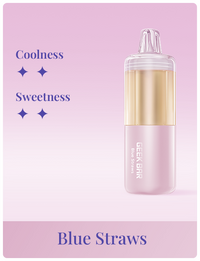 Blue Straws Disposable Vape - Geek Bar Mate 60K Pod