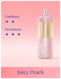 Juicy Peach Disposable Vape - Geek Bar Mate 60K Pod