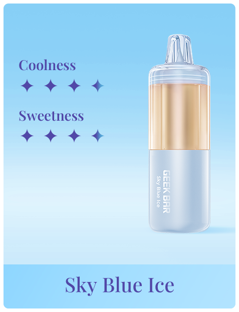 Sky Blue Ice Disposable Vape - Geek Bar Mate 60K Pod