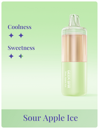 Sour Apple Ice Disposable Vape - Geek Bar Mate 60K Pod