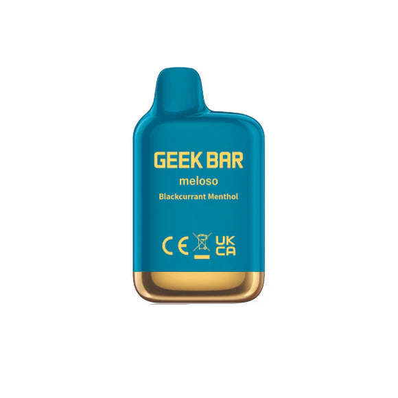 Blackcurrant Menthol Disposable Vape - Geek Bar Meloso Mini 1500 