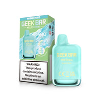 Miami Mint Geek Bar Meloso Mini 1500 disposable vape packaging 