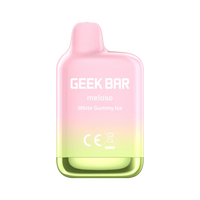 White Gummy Ice Disposable Vape - Geek Bar Meloso Mini 1500 