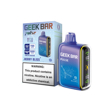 Berry Bliss Geek Bar Pulse 15000 Disposable Vape Packaging 