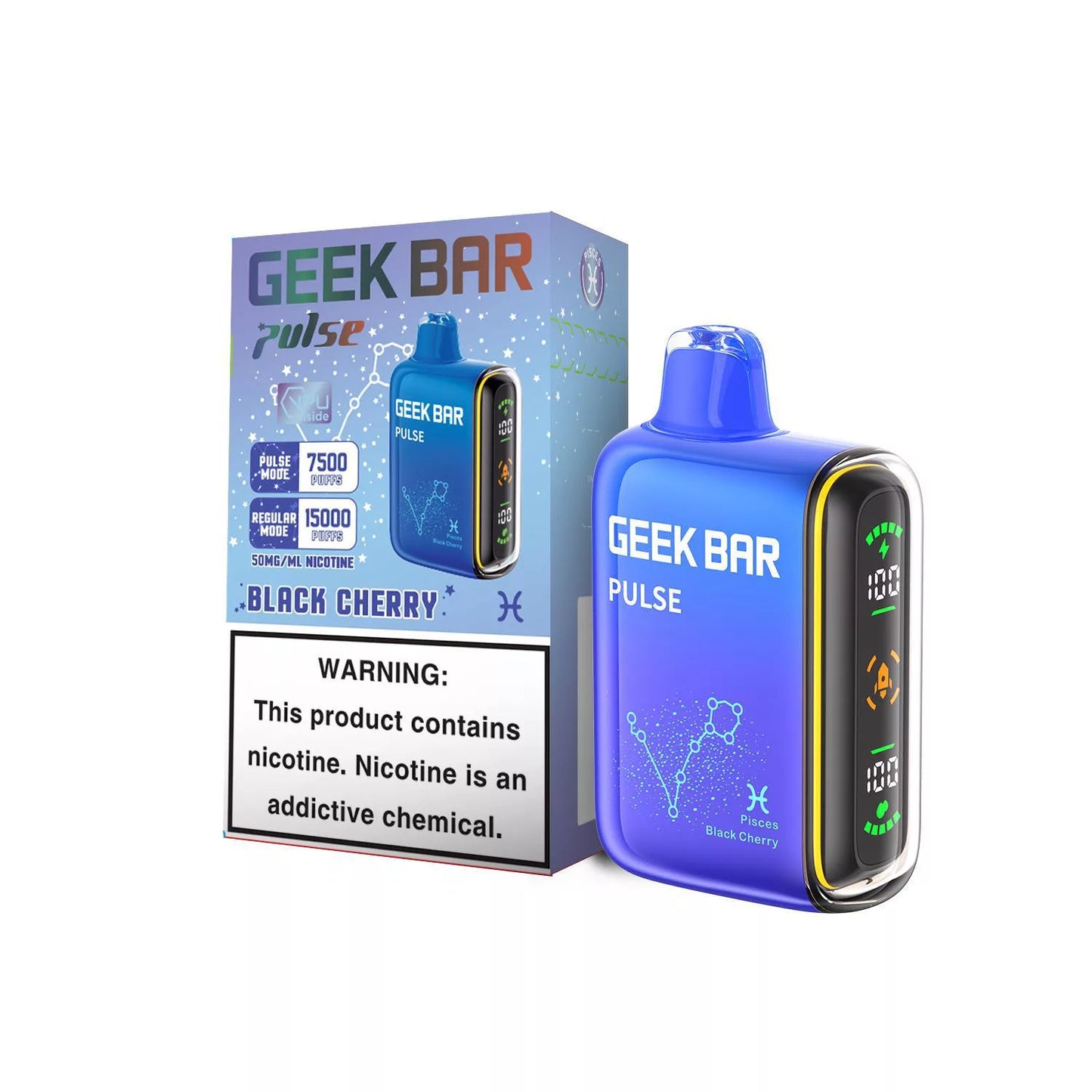elf bar vape uk Black Cherry - Geek Bar Pulse 15000