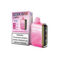 Blueberry Watermelon Geek Bar Pulse 15000 Disposable Vape Packaging 