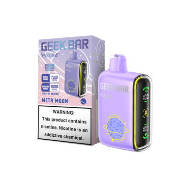 Meta Moon Geek Bar Pulse 15000 Disposable Vape Packaging 