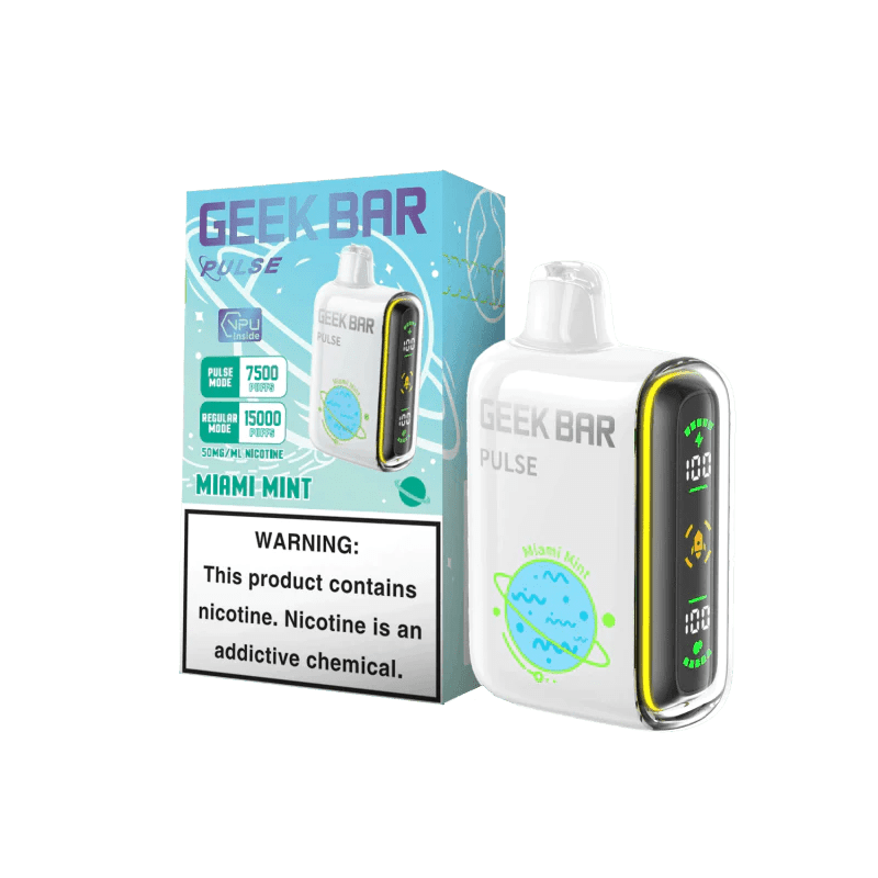 Miami Mint - Geek Bar Pulse 15000 | Online Vape Shop Miami Mint - Geek Bar Pulse 15000 | Online Vape Shop
