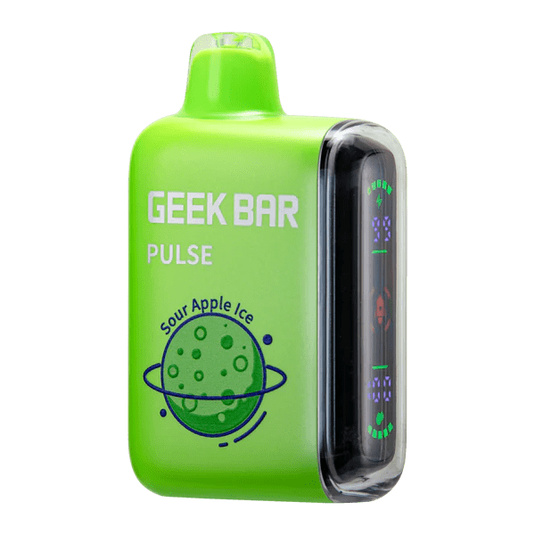 Sour Apple Ice Disposable Vape - Geek Bar Pulse 15000 