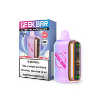Blueberry Watermelon Geek Bar Pulse 15000 Disposable Vape Packaging