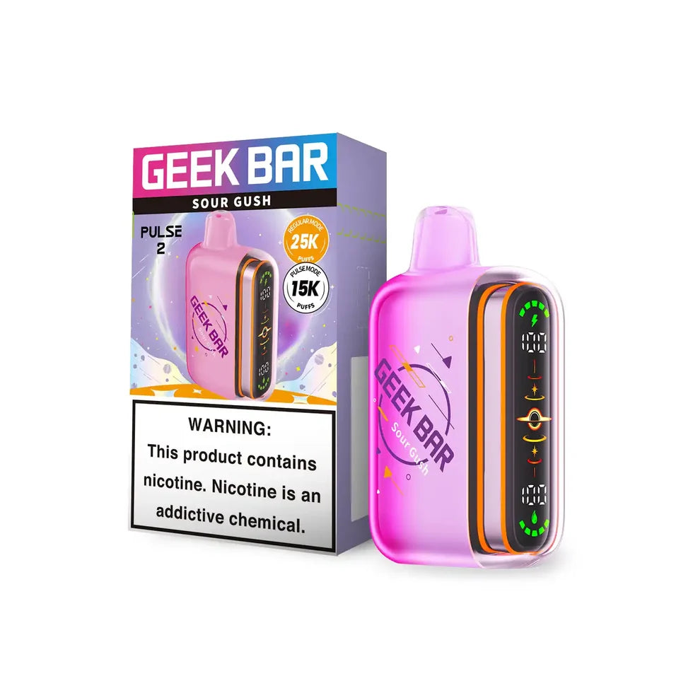 Sour Gush Disposable Vape - Geek Bar Pulse 2 25K