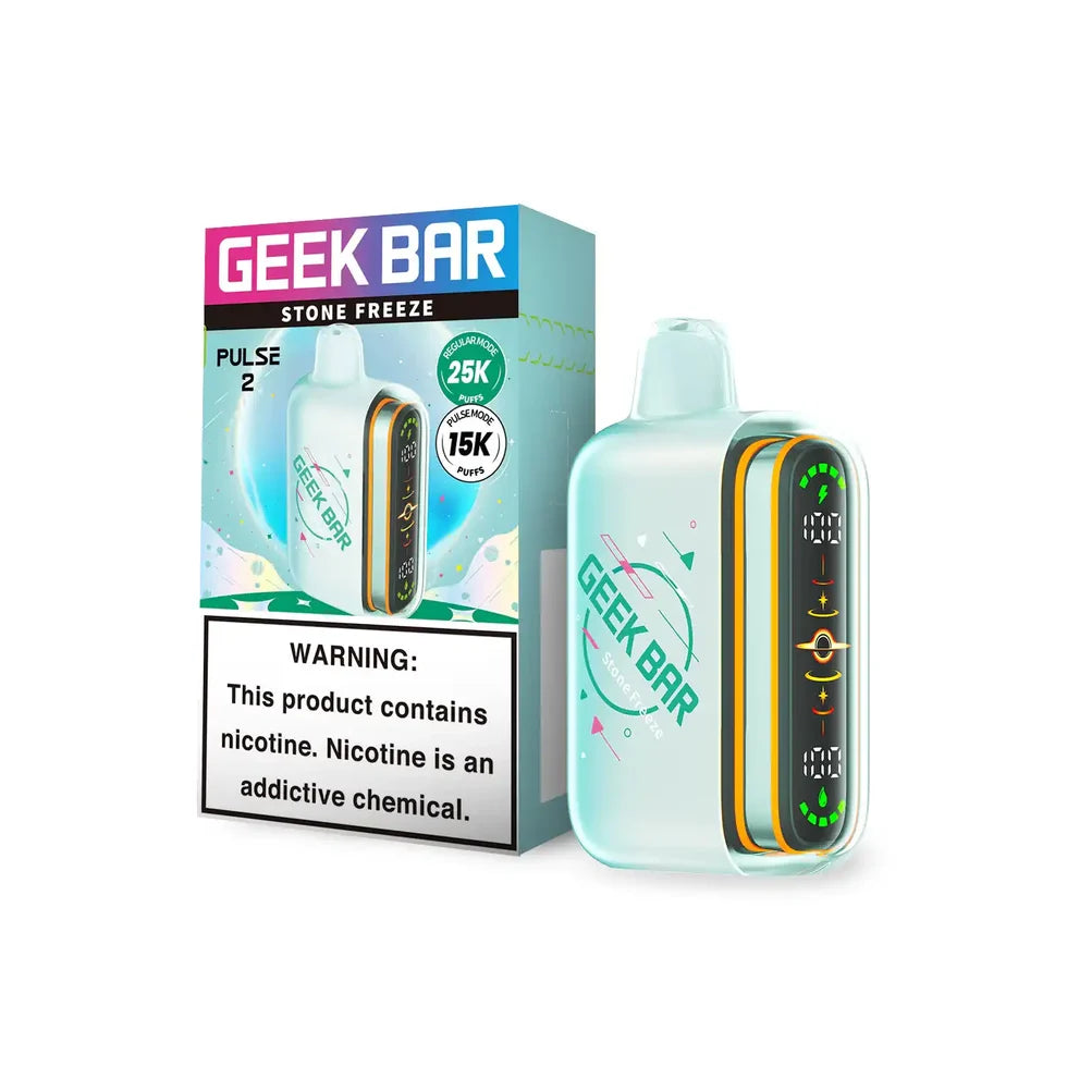 Stone Freeze Disposable Vape - Geek Bar Pulse 2 25K