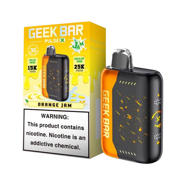 Orange Jam - Geek Bar Pulse X 25000 | Online Vape Shop Orange Jam - Geek Bar Pulse X 25000 | Online Vape Shop